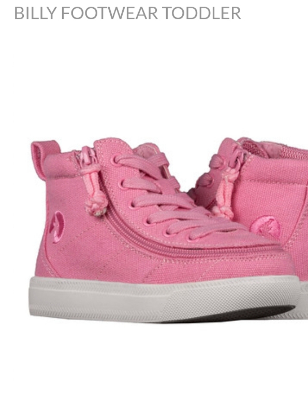 BILLY Kids Classic Lace High tops (Pink) D-3